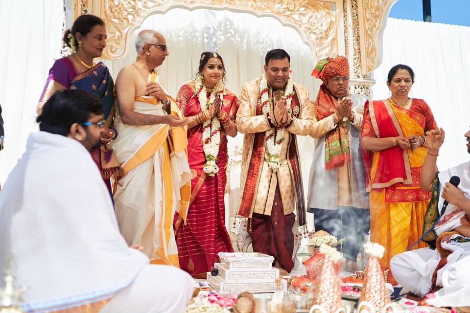 Outdoor Indian Wedding