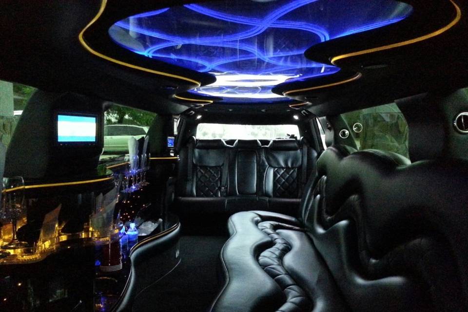 Limousine interior