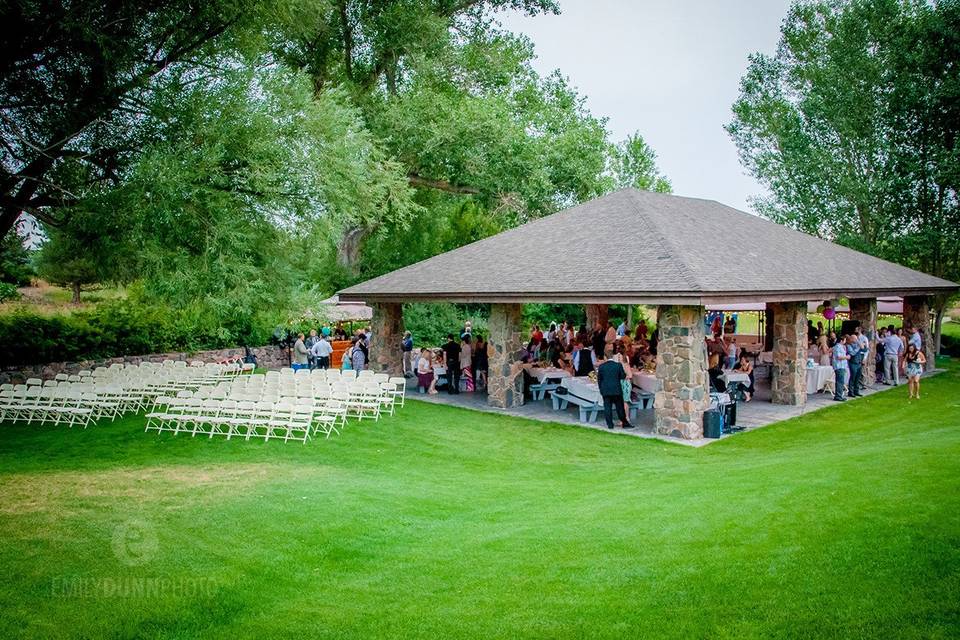 Fox Hollow Pavilion. Emily Dunn Photo.