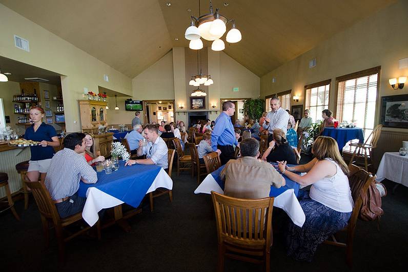 Homestead Golf Course. The Homestead Grill restaurant.