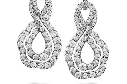 Lorelei Diamond Infinity Earrings