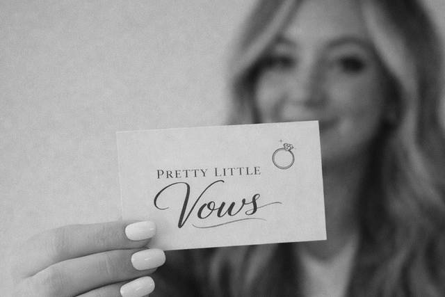 Pretty Little Vows Card