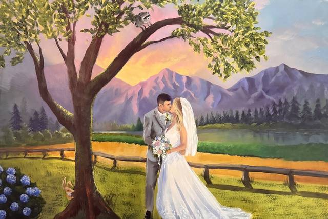 Love Kissed Canvas