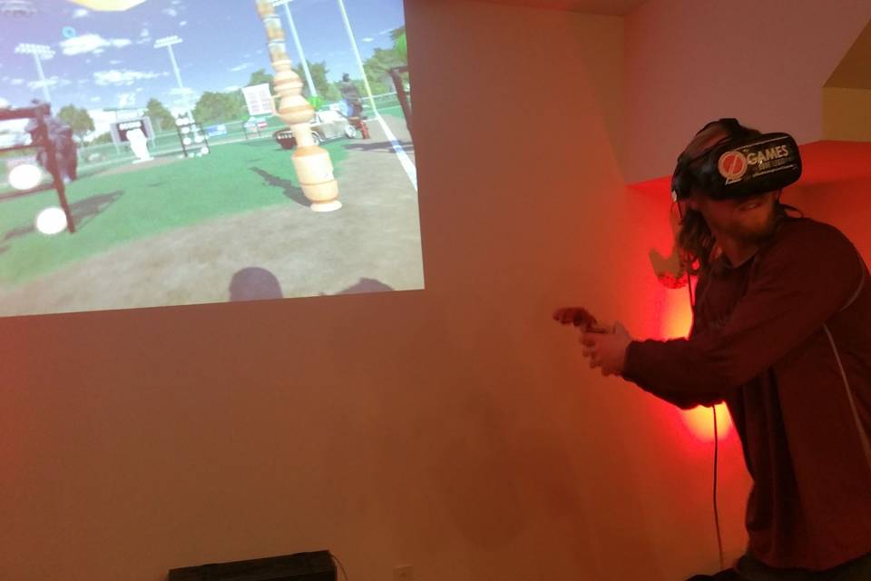 Virtual reality zone