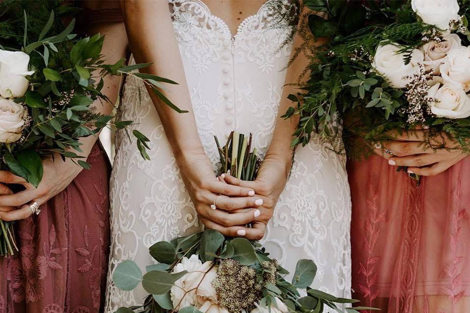Eucalyptus and Blush colors
