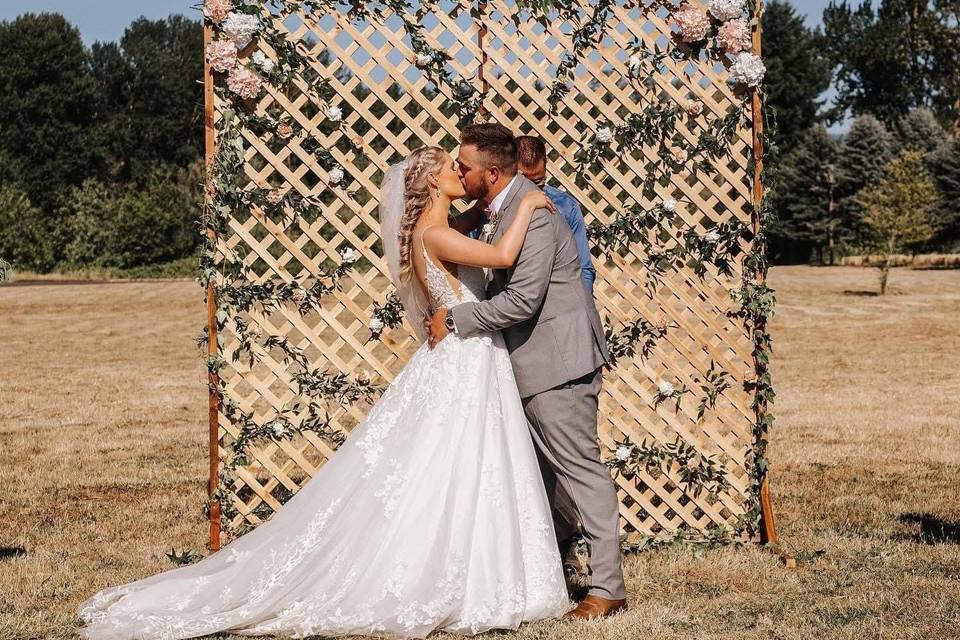 Ivy backdrop