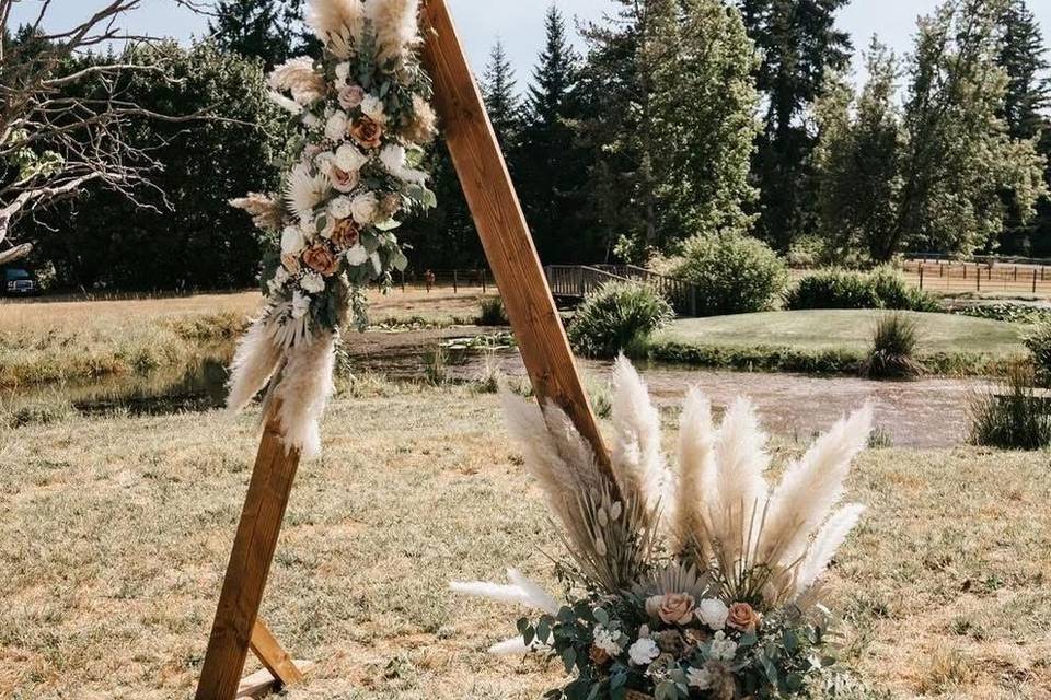 Boho arch