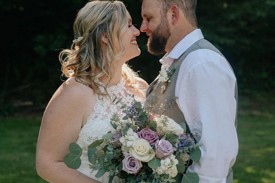 Purples and Blush