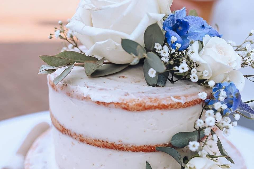 Pops of blue!