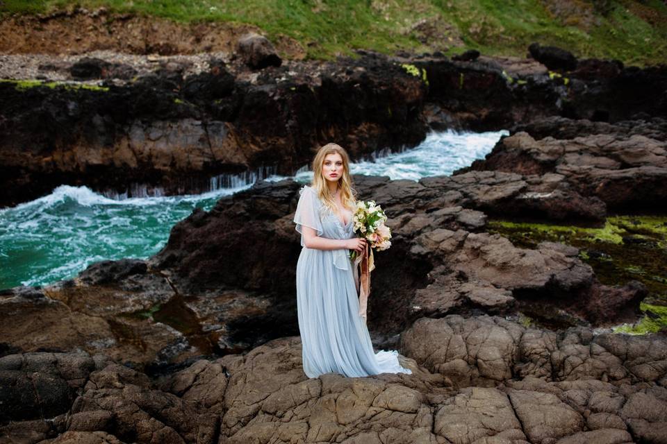 Oregon Coast Elopement Wedding