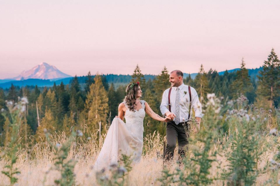 Mt Hood Oregon Wedding