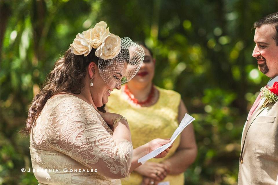 Outdoor ceremony