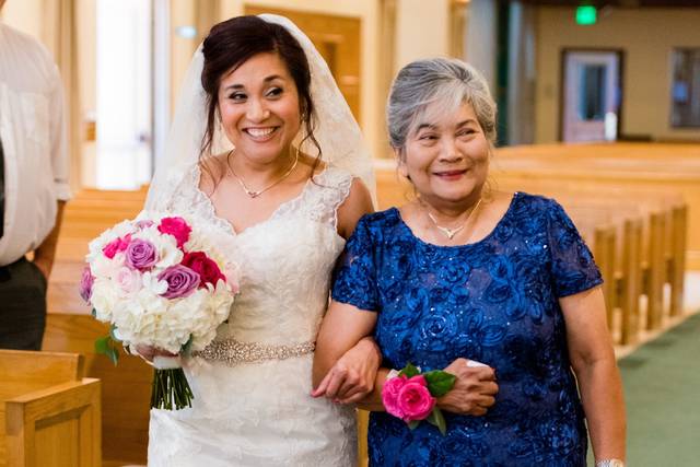 Walking down the aisle