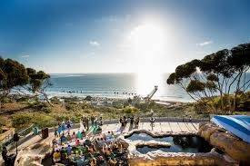 Ceremony in tide pool area