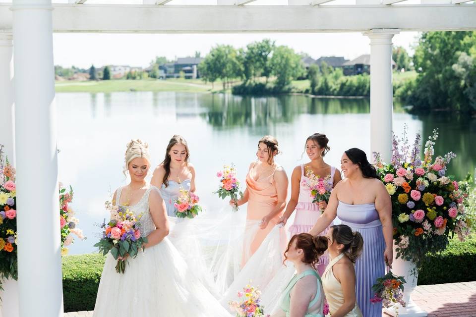 Mrs Long & Bridesmaids: August