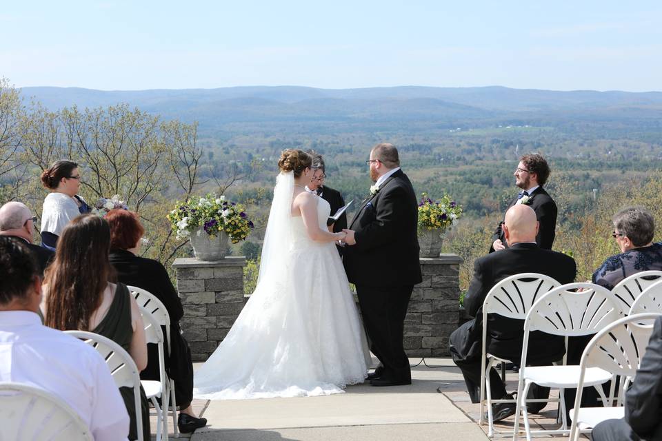 Wedding at the Log Cabin