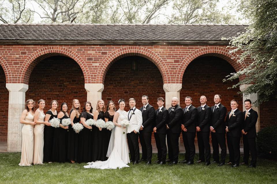 Brianna + Beau Wedding Party
