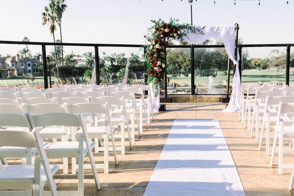 Ceremony On The Patio