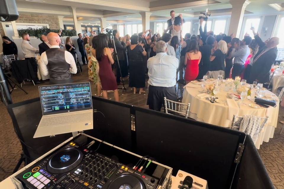 Wedding reception