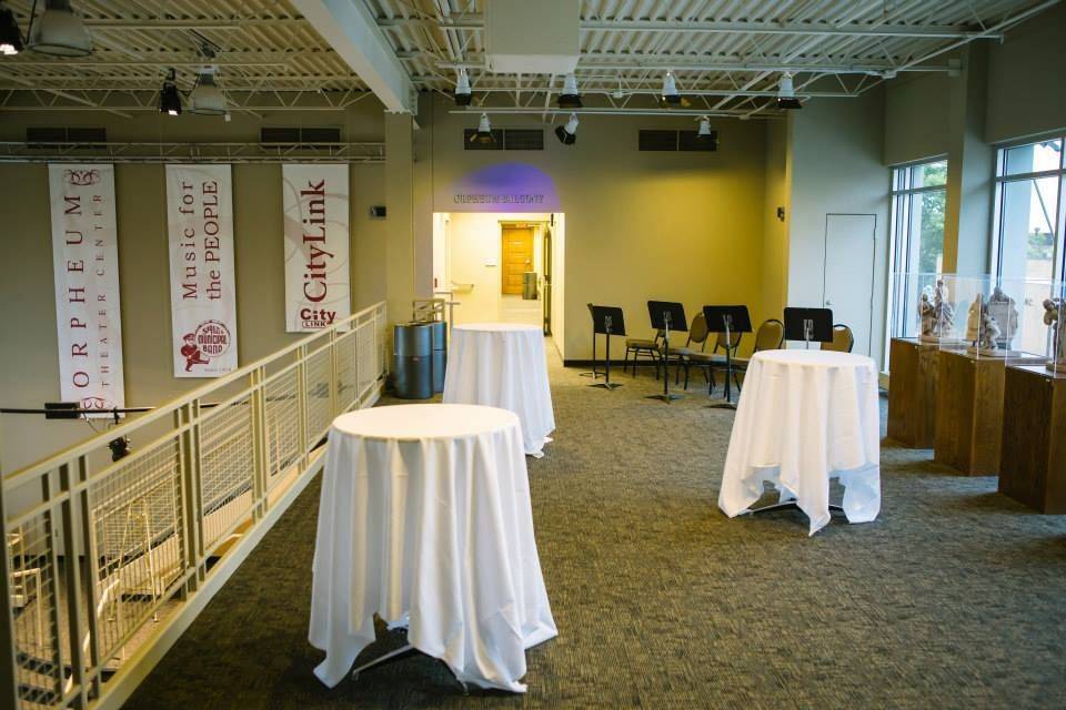 Entrance lobby balcony.