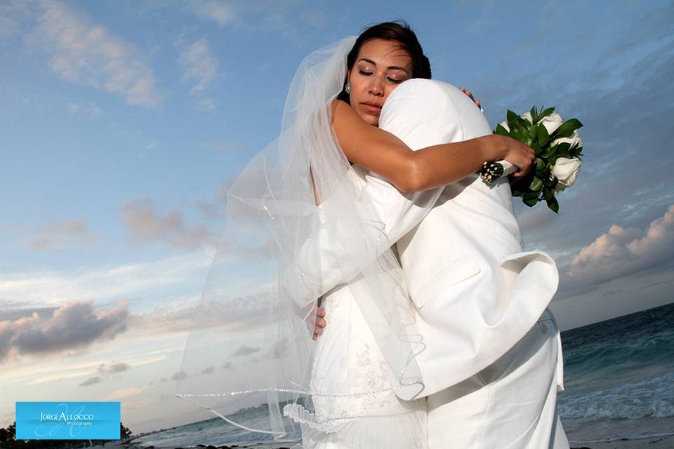 Wedding photography at Paradisus Palma Real Hotel Punta Cana Dominican Republic.