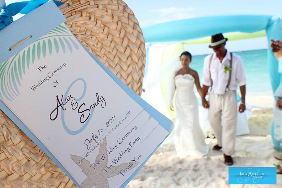 Jorge Allocco Photography Wedding photography at Palladium Hotel Punta Cana Dominican Republic.