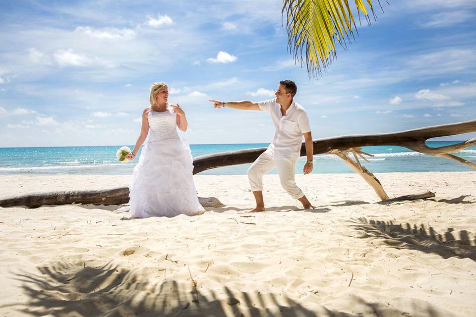 Jorge Allocco Photography Wedding photography at Saona Island Punta Cana Dominican Republic.