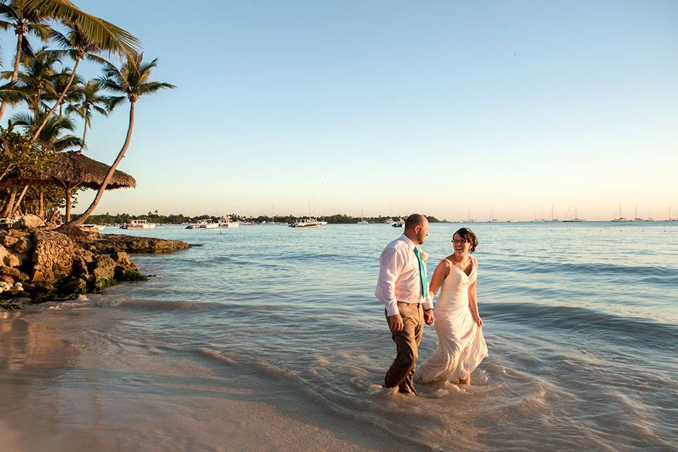 Jorge Allocco Photography Wedding photography at Dreams La Romana Hotel Dominican Republic.