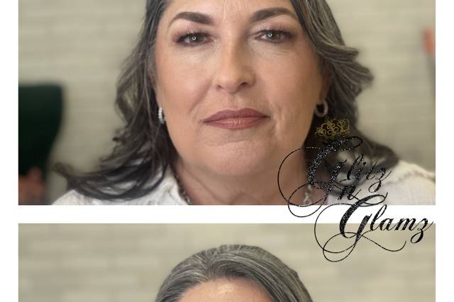Mauve eyes/natural lashes