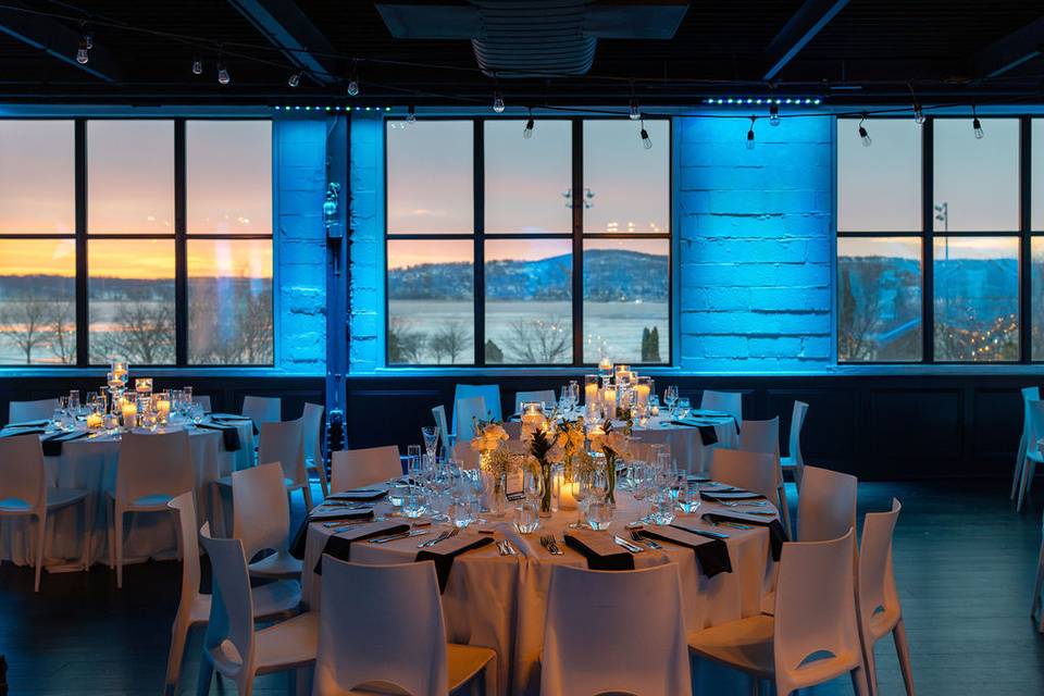 Reception Inside Hudson Loft