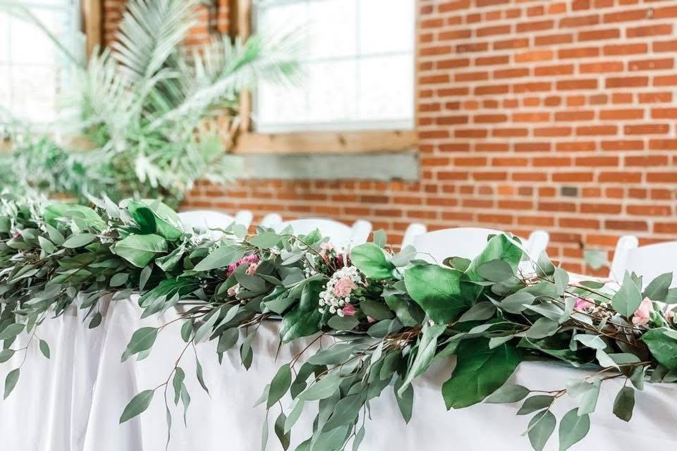 Greenery table