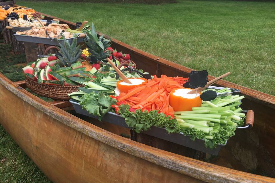 Canoe Tablescape