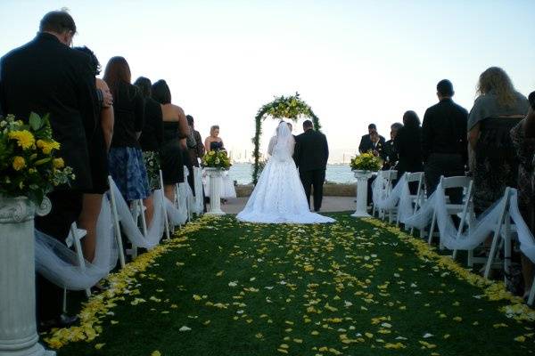 Wedding ceremonyb