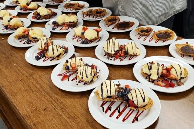 Freshly Baked Almond Brittle B