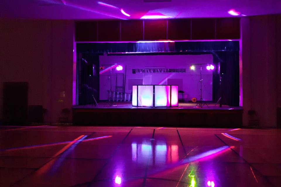 High School Pre Prom Setup