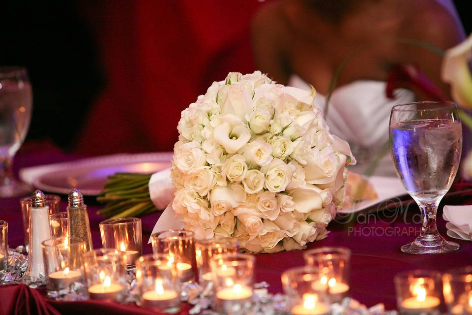 White bouquet