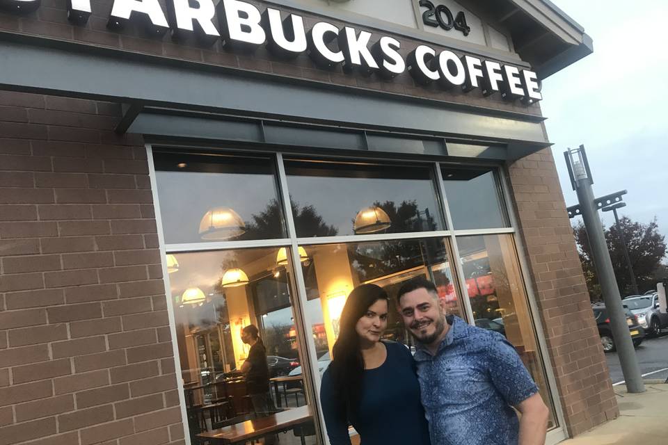 I will marry you @ Starbucks!