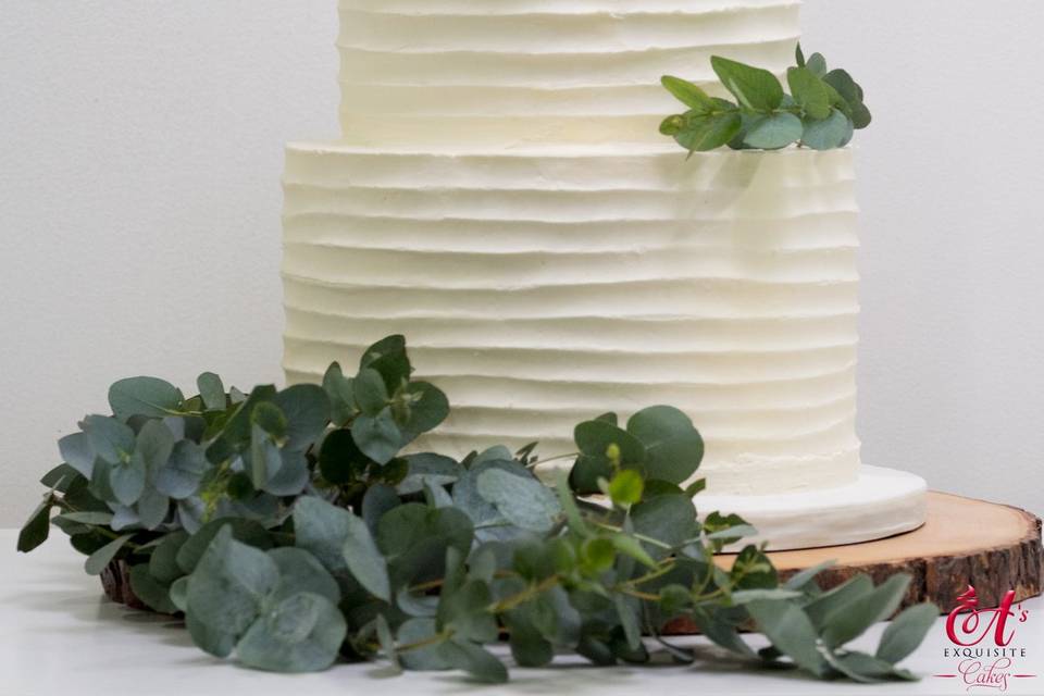 Buttercream Wedding Cake