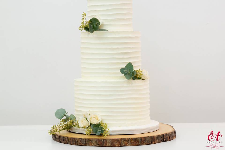 Buttercream Wedding Cake