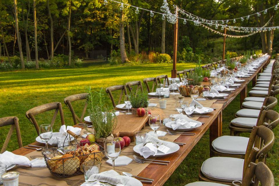 Outdoor reception