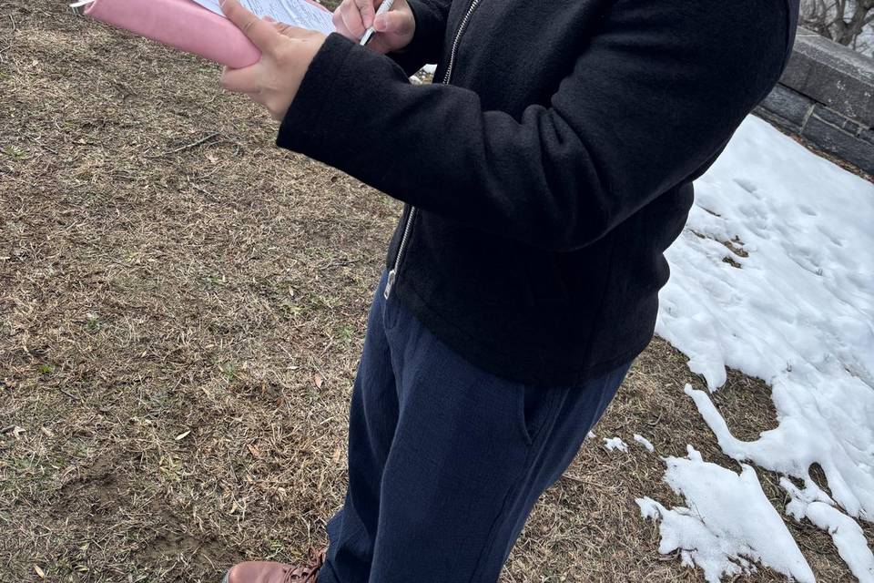 Signing