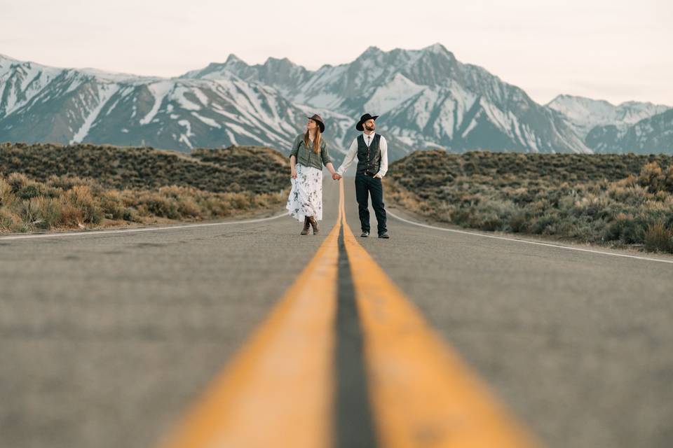 Mammoth Engagement Kelsey Kay