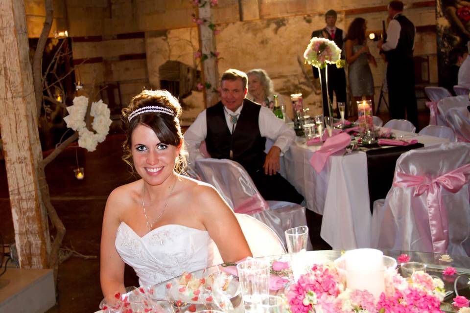 Father Admiring Bride