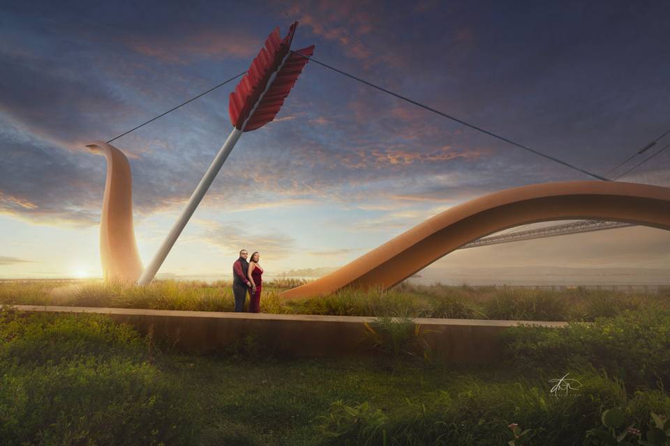 Epic Love, Iconic Setting