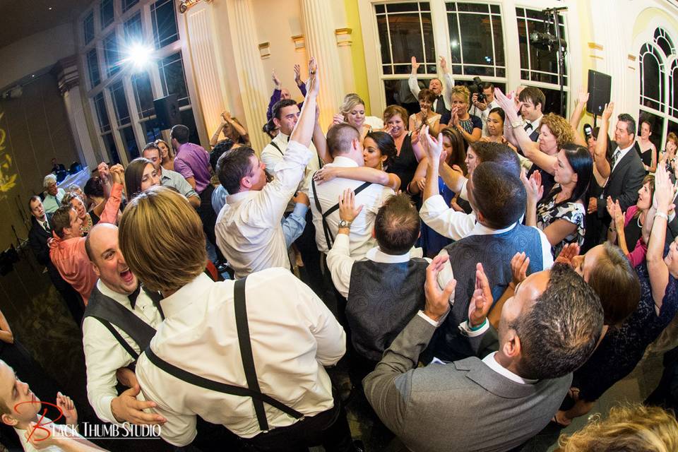 Guests on the dance floor