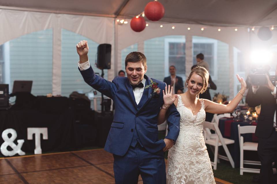 Lake House Tent Wedding