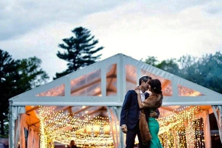 Fairy Lights In Tent