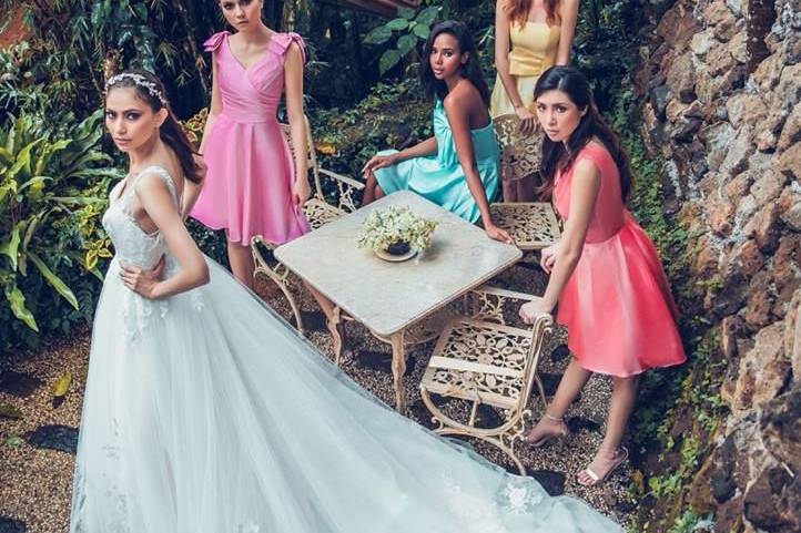 Bridal party collection