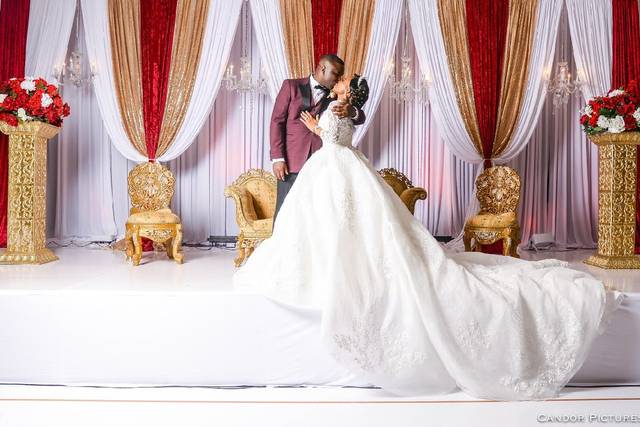 The newlyweds