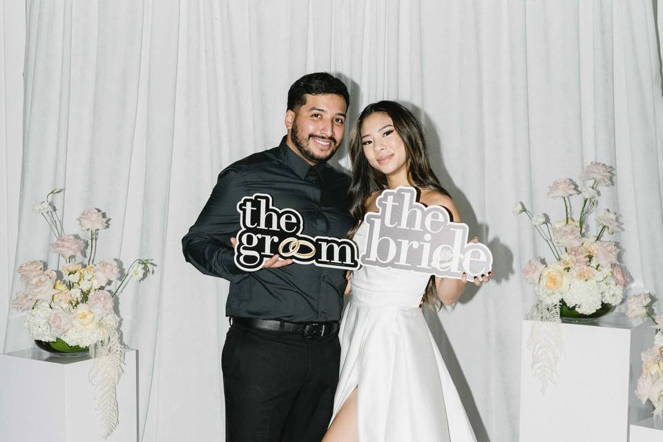 Groom and Bride